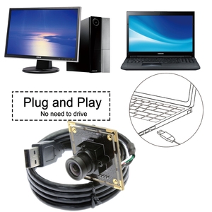 ELP 1.3MP Cámara de poca luz Aptina AR00130 HD Sensor de imagen a color Mini Cámara UVC USB para Raspberry Pi, Lunix,Android