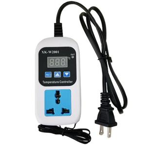 XK-W2001 Digital <strong>Temperature</strong> Humidity <strong>Controller</strong> Socket AC 110-220V Thermostat Regulator Socket Outlet EU Plug <strong>With</strong> <strong>NTC</strong> <strong>Sensor</strong> - Product Image 2