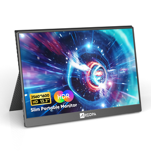 13,3 pulgadas 2K pantalla tecnología de panel de pantalla Gaming PC LCD monitores portátil Ordenador de pulgadas para teléfono PC USB - Product Image 1