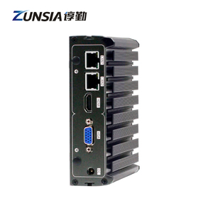 2lan mini pc server box quad core J1900/J1800/J3455 Apollo Lake prozessor 2G ram mit RS232 porst unterstützung win10 <span class=keywords><strong>linux</strong></span>