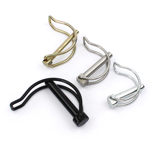 Professional Production Factory Safety Wire Lock Pin 1/4 5/16 or Custom Wire Lock Pin <strong>Black</strong> Oxide - Product Image 4