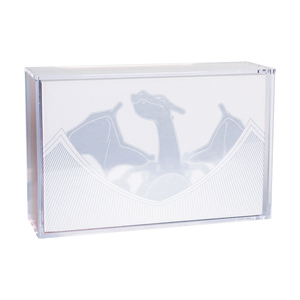 פוקימון uv עמיד אקרילי ptcg תצוגה מתלה האטה העליון האצה upc המאיץ cartle עם מגן אקרילי מכסה מגן אקרילי - Product Image 5