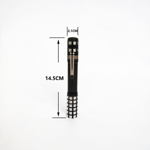 Cho qxmoving tốt nhất nhỏ EDC Keychain Torch ánh sáng mini nhôm Led đèn pin với <span class=keywords><strong>AA</strong></span> pin và clip và phong cách - Product Image 5