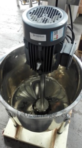 Dispersiyon mikseri ile paslanmaz çelik su ve toz karıştırma makinesi - Product Image 5
