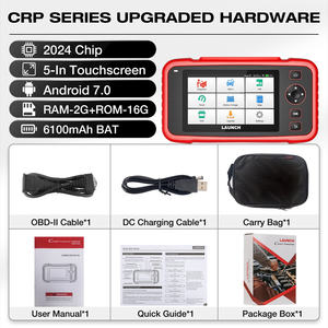 Запуск CRP129E плюс полная система сканирования 8 функций OBD2 сканер DIY Crp 129 код считыватель универсальный автомобильный диагностический инструмент - Product Image 4