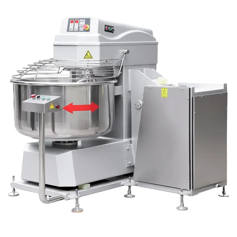 Deeg Mixer Machine 100 Kg 300 Kg 500 Ltr 500 Kg Grote Capaciteit Brood Piza Spiraal Mixer Commerciële Kneden bakkerij Apparatuur