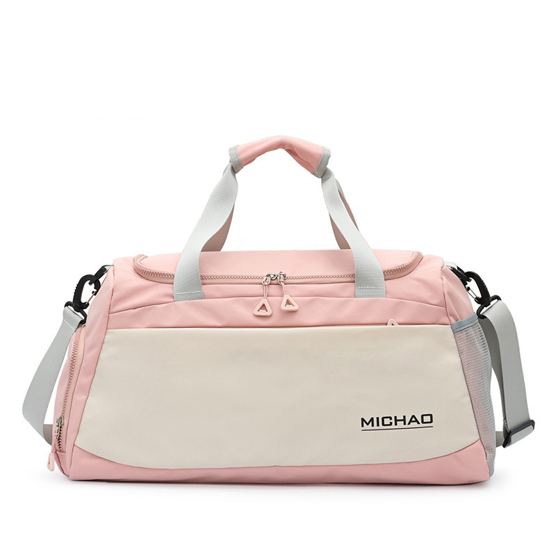 with logo pink