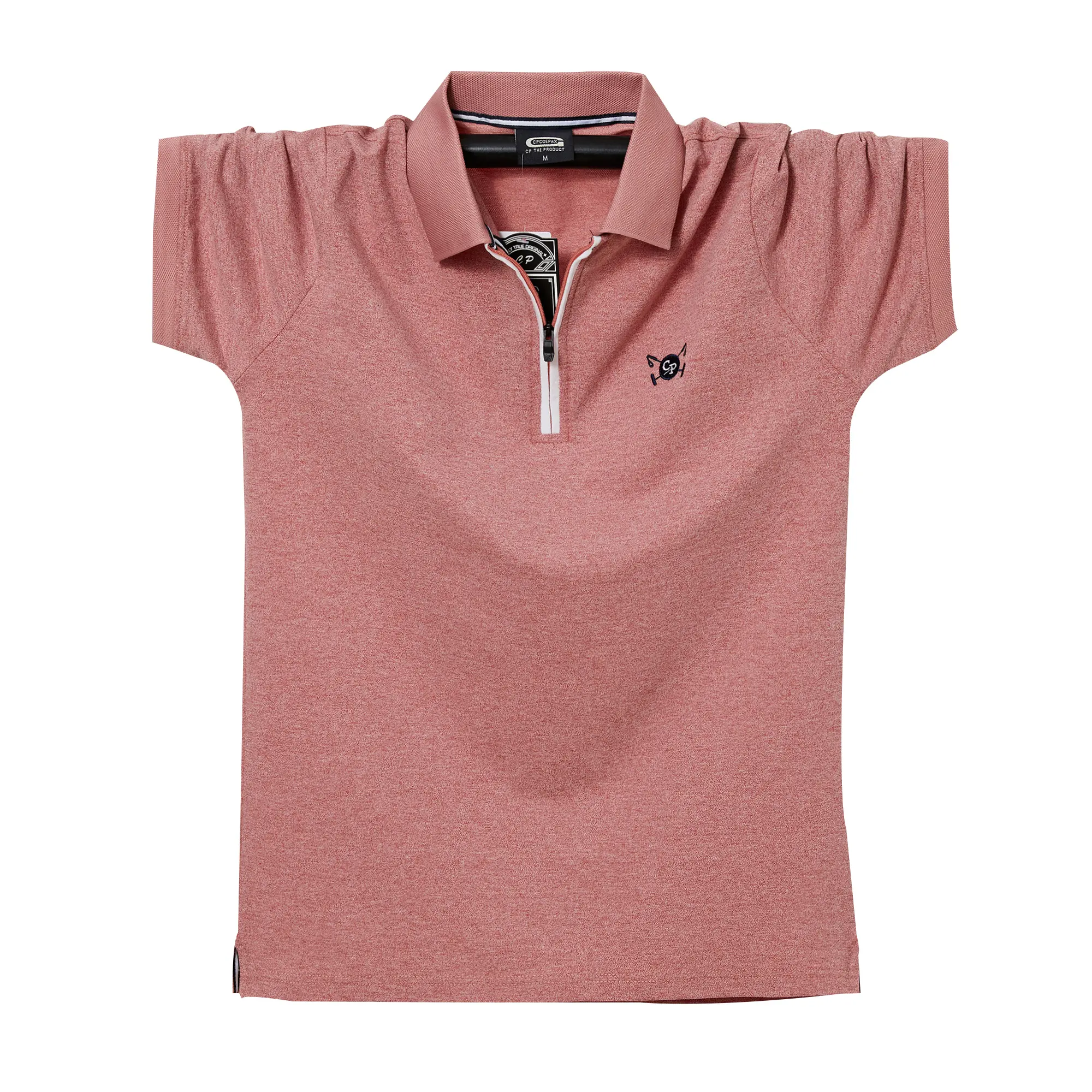 Camisa polo de golfe esportiva sublimada com logotipo personalizado de 2024 para homens, moda de secagem rápida e moda, novo design
