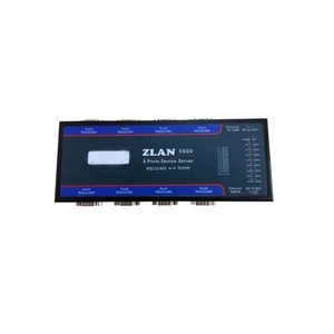 Convertidor de 8 puertos RS232 RS485 a Ethernet conmutador de servidor de dispositivo serie múltiple industrial ZLAN5800 - Product Image 2