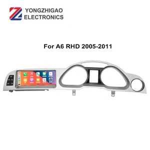 Android 10 Screen 9 ''カービデオナビゲーションプレーヤーマルチメディアMmiA6c6Gps Pour A6 C7 4F Allroad 2006 2011 2012 - Product Image 3