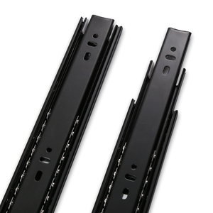 Factory Hotsale 45mm Full Extension <strong>Push</strong> to <strong>Open</strong> Telescopic <strong>Slide</strong> <strong>Rails</strong> for <strong>Push</strong> and Closing Drawers - Product Image 5