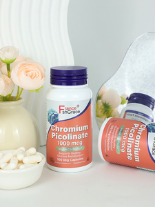 Пиколинат хрома 1000 Mcg кофактор инсулина поддерживает здоровый метаболизм глюкозы 100 капсул - Product Image 4