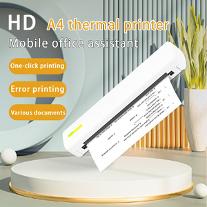 C80 A4/2/3 kağıt boyutu taşınabilir termal yazıcı 300DPI mobil ofis ve üniversite öğrencisi için hiçbir mürekkep Bluetooth yazıcı - Product Image 5