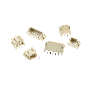 PH2.0 SMD SMT直角连接器2.0毫米间距2毫米公插针2P/3P/4P/5P/6P/8P/用于pcb板发光二极管条连接器 - Product Image 2