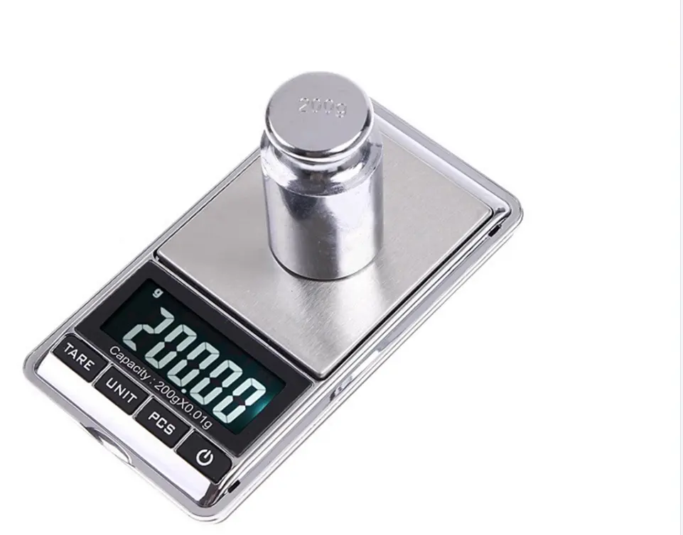 500g/0.01g Bilancia Elettronica di Precisione Tasca Portatile A CRISTALLI LIQUIDI Digital Scale di Gioielli Peso Bilancia Da Cucina Scala di Grammo