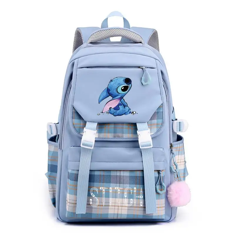 Mochila sónica de dibujos animados de lona impermeable azul fresco de moda bonita personalizada para niños adolescentes niños de secundaria