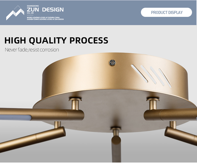 ZUN Design Hot Selling contemporary modern decorative hanging Pendant lamp led ceiling chandelier lights