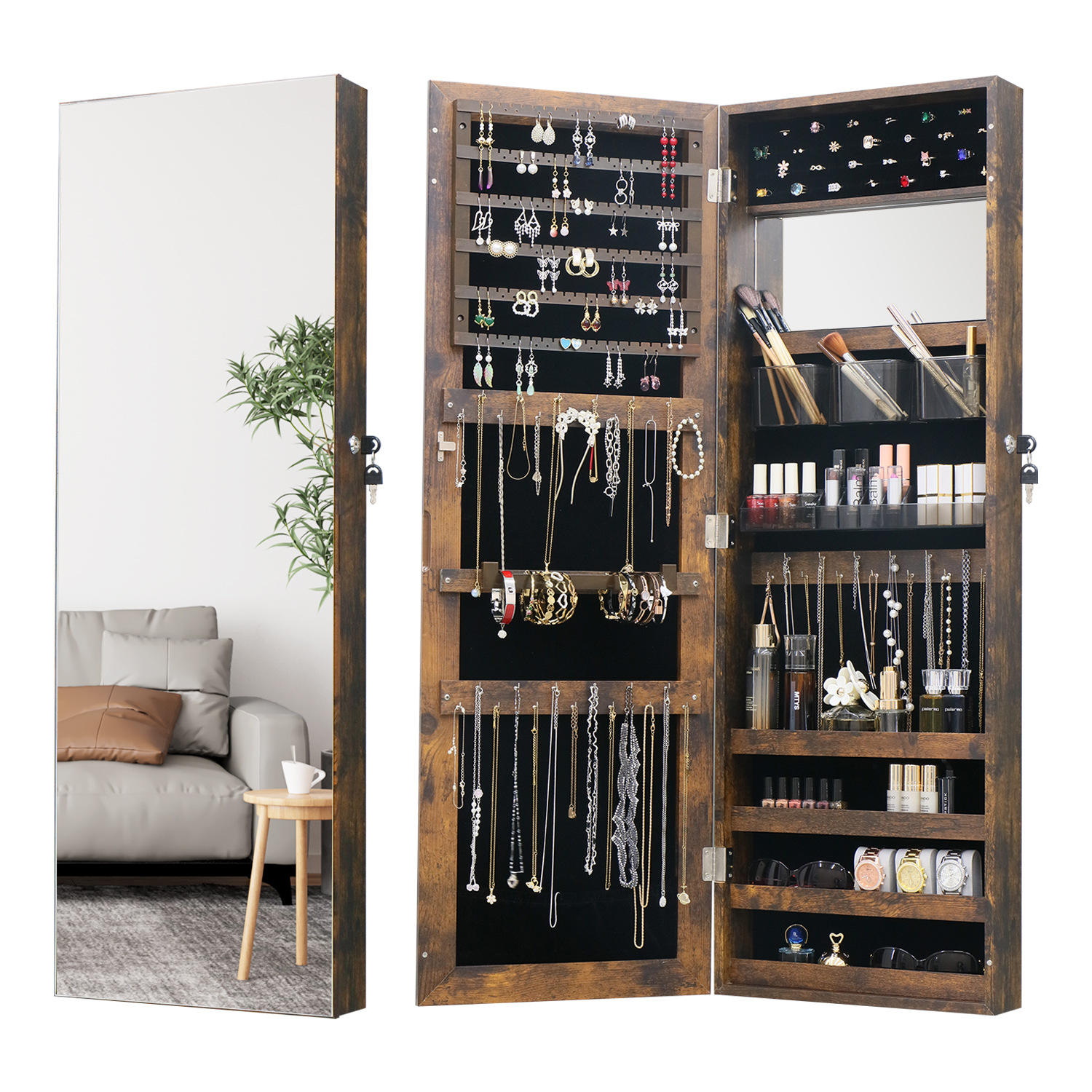 สีน้ำตาล