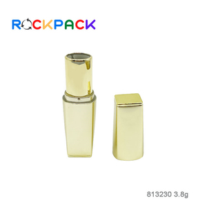 Contenitori per tubi per rossetto in plastica a forma di rettangolo vuoto da 3.8g