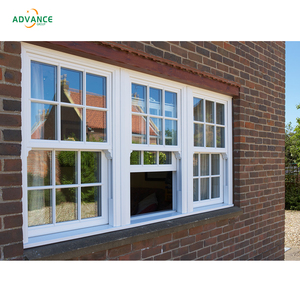 Kasırga ses geçirmez termal mola UPVC amerika Windows çift bölmeli pencere ekran pencere ile çin üretici - Product Image 2