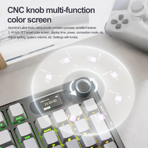 Attack Shark X98pro Junta intercambiable en caliente de tecla completa RGB Programación personalizada Tres modos Gamer Gaming Teclado mecánico - Product Image 3