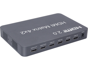 HD HDTV HD <strong>matrix</strong> 2.0 <strong>matrix</strong> <strong>Switcher</strong> 4 in 2 Out HD Video <strong>matrix</strong> Switching 4K60hz