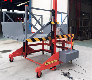 2 Tonnen mobile Hebebühne Elektrische Lade-und Entlade plattform mit Kern komponenten, die Motor getriebe lagern - Product Image 4