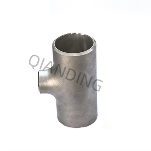 Tee, đỏ, smls, BW, sch80 DN25 ASME b16.9, ASTM A234-WPB thép không gỉ TEE giảm tốc TEE PN16 - Product Image 2