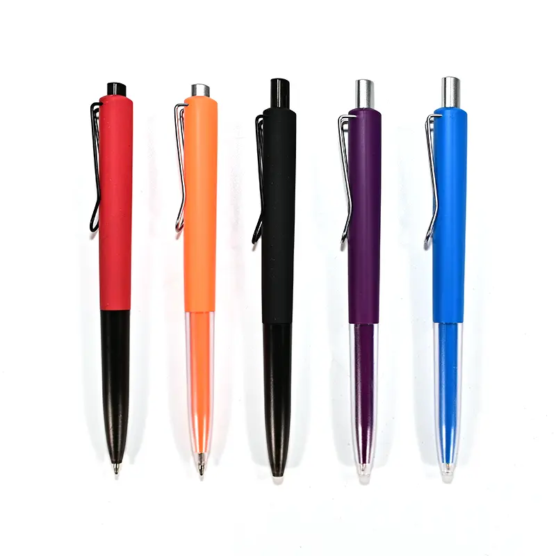 Logo baskı tükenmez kalem reklam ile kişiselleştirilmiş ucuz promosyon kalem hediye özel plastik özel tükenmez kalem