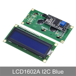 LCD1602 I2C-Anzeigemodul Blauer grüner Bildschirm 5V PCF8574 IIC-Adapter Late für Arduino