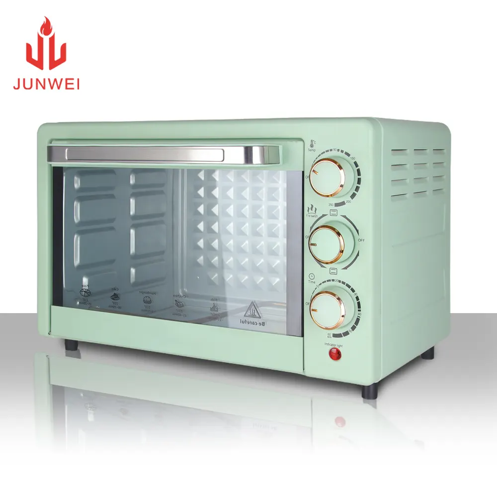 Junwei 22l 24l galleta Forno eletri pequeño hogar horno electr convect horno 110V 220V horno eléctrico