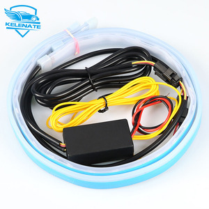 自動デイタイムランニングライトフレキシブルチューブストリップスタイルティアストリップカー<span class=keywords><strong>LED</strong></span>バーヘッドライトターンシグナルカー<span class=keywords><strong>LED</strong></span>ライトバーフレキシブル