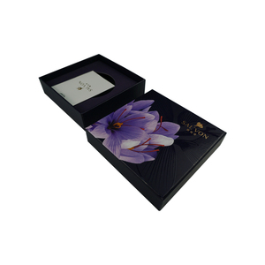 Custom Luxury Design Jar Packing <strong>Box</strong> Cardboard Gift Lid and Base Design Saffron Packaging <strong>Box</strong> - Product Image 3