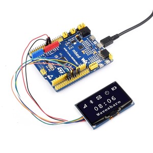 Roarkit 2,42-Zoll-OLED-Anzeigemodul, 128x64 Auflösung, SPI / I2C für Raspberry Pi, Arduino, STM32, ESP32, Jetson Nano