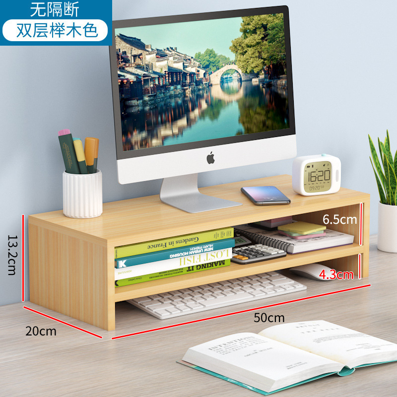 Double-layered, unpartitioned beech wood color