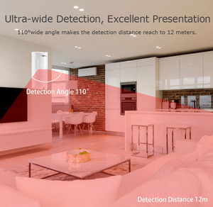 Sistema di allarme di sicurezza domestica sensore di movimento a infrarossi Wireless grandangolare a lungo raggio - Product Image 6