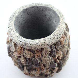 Cement Flower <strong>Pot</strong> Cement <strong>Plant</strong> <strong>Pot</strong> Item Custom Decorative Cheap Simulation <strong>Stone</strong> Used with Artificial Flower Hand Carved Modern - Product Image 1