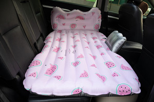 Xe Air Backseat Mobile Inflatable Nệm Lạm Phát Giường Với Động Cơ Bơm, Hai Gối Cho Giấc Ngủ Nghỉ Ngơi Và Du Lịch Unsplit Loại - Product Image 3