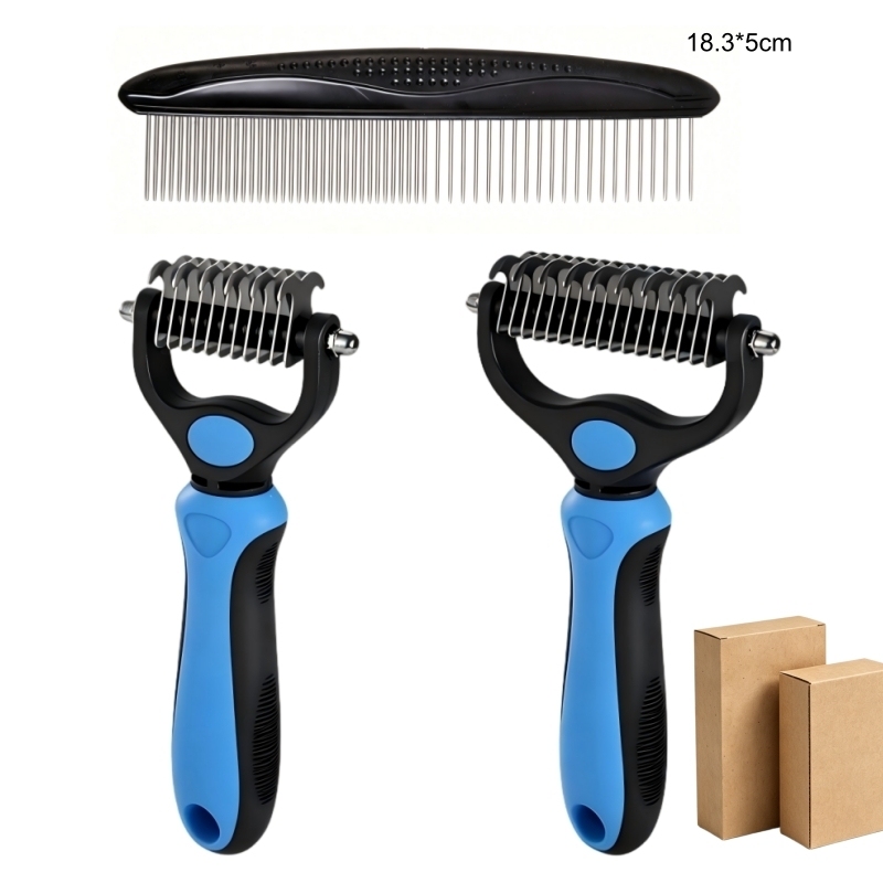Blue-Comb 2 (Scatola in carta kraft)