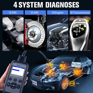 Para Autel ML629, Analizador de motor de cuatro sistemas, herramienta de escáner de diagnóstico OBD II con detección SRS ABS - Product Image 5