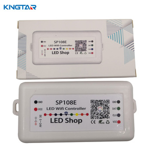 12 В SP108E беспроводной Wi-Fi светодиодный пиксельный контроллер Easy RGB ручной переключатель продукта с Bluetooth-приложением - Product Image 5