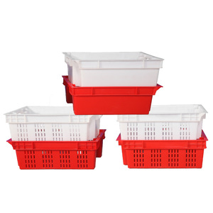 Volumen de negocios Anidación Transporte Plástico vegetal Apilable Agricultura Cajas para carne Pescado y fruta - Product Image 3