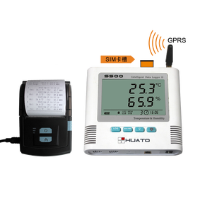 Huato <strong>Temperature</strong> &amp; Humidity Recorder <strong>Data</strong> <strong>Logger</strong> With Alarming and Printer Function - Product Image 6