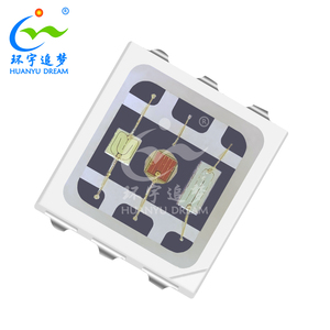 3030 RGB трехцветный 0,5 Вт 1,5 Вт 6Pin Luces LED RGB 3030 RGB светодиодный чип - Product Image 1