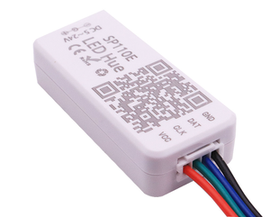 Контроллер Glite SP110e mini BT, управление через приложение, 5 ~ 12 В постоянного тока, 1024 пикселей, SPI контроллер, поддерживает светодиодный модуль и пиксельное управление светом - Product Image 3