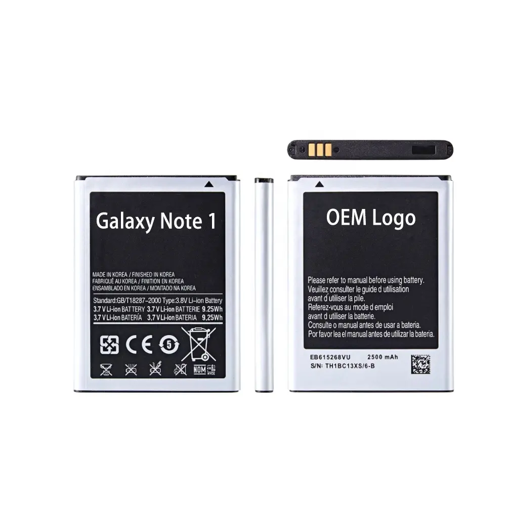 Original EB615268VU 2500mAh Akku Für Samsung Galaxy Note 1 GT-N7000 i9220 N7005 i9228 i889 i717 T879 Handy