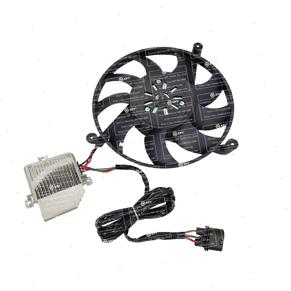 ZPY ventilatore elettronico piccolo L per Volkswagen Phaeton 04-16 3D0959453G 3D0959453G