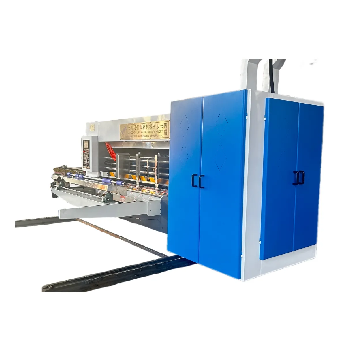Fabrik Direkt verkauf Schnitt Kraft papier Wellpappe Flexodruck maschine