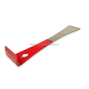 Cheap Beekeeping Hive Tool Stainless Steel Hive Scraper Tools Bee Hive Frame Scraper Half Red for Beekeeper - Product Image 5
