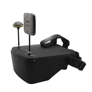 LS-800D FPV g0gles与DVR 5.8G 40CH 5英寸800x480分集视频耳机内置电池头跟踪器RC FPV赛车无人机 - Product Image 1